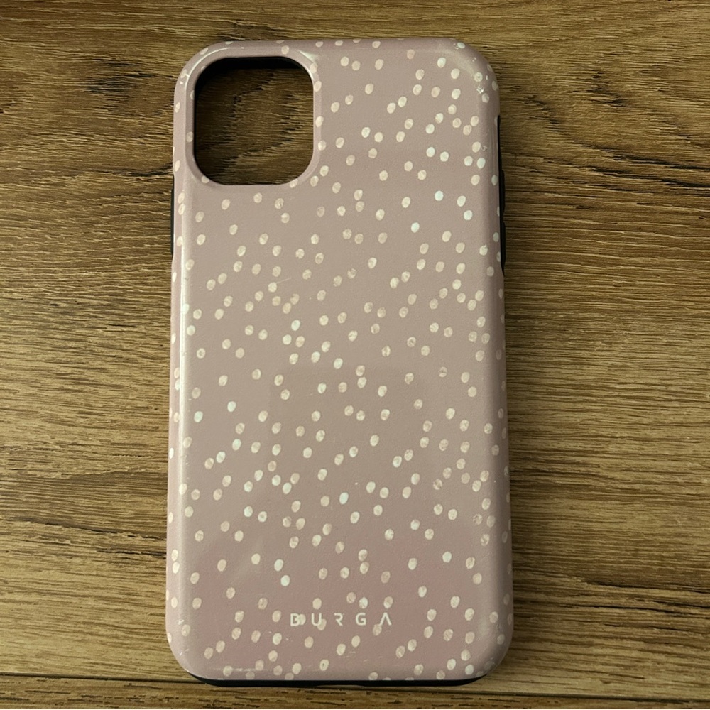 Burga iphone 11 pink case